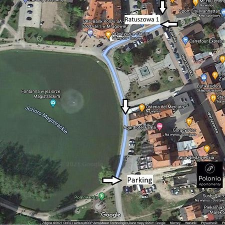Apartamenty Polonia Mrągowo Esterno foto